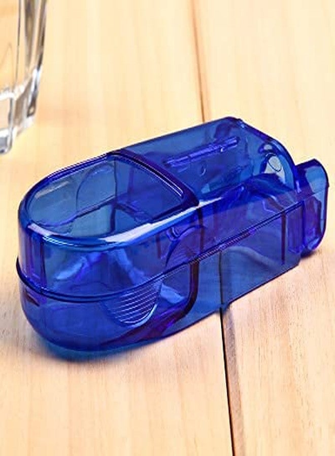 Madison Pill Cutter Crushers & Splitters Portable Plastic Pill Cutter Tablet Cutter Divider Medicine Organizer ABS High Grade (Blue) - Image 2